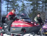 Snowmobiling February 2009